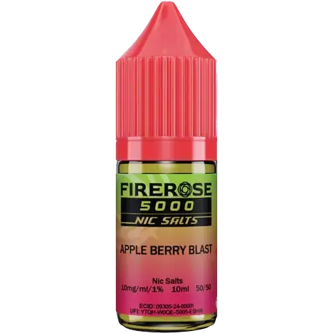 Firerose 5000 10ml Nic Salts E-liquids Box of 10 - Vape wholesale supplies