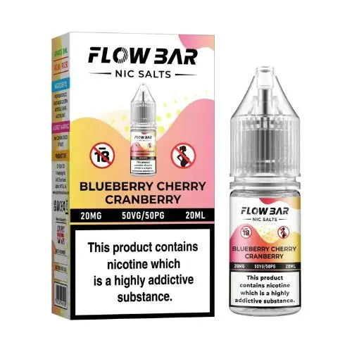 Flow Bar Nic Salts- 20ml- Pack of 10 - Vape wholesale supplies