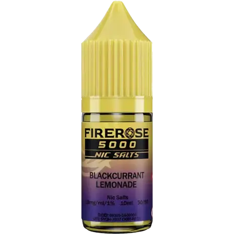 Firerose 5000 10ml Nic Salts E-liquids Box of 10 - Vape wholesale supplies