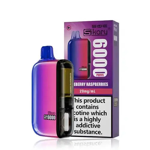 SKE Sikary S6000 Disposable Vape Kit-Box of 5 - Vape wholesale supplies