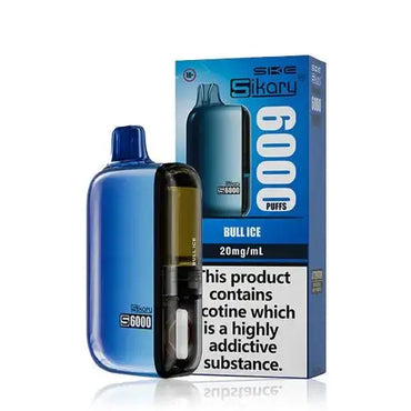 SKE Sikary S6000 Disposable Vape Kit-Box of 5 - Vape wholesale supplies