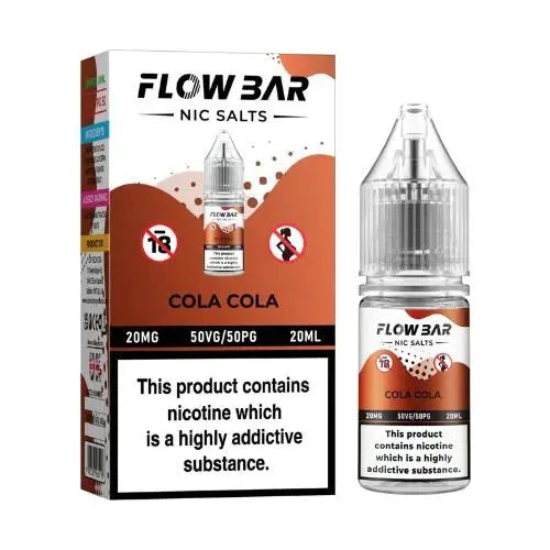 Flow Bar Nic Salts- 20ml- Pack of 10 - Vape wholesale supplies