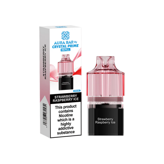 Crystal Prime Aura Bar 10K Replacement Pods – Box of 10 Crystal Prime