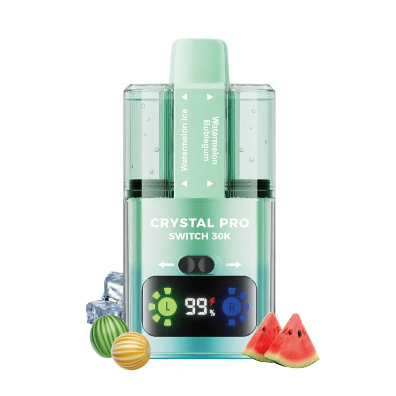 Crystal Pro Switch 30k Disposable Vape Box of 5 - Vape Wholesale Supplies Crystal ProNot Found Vape wholesale supplies