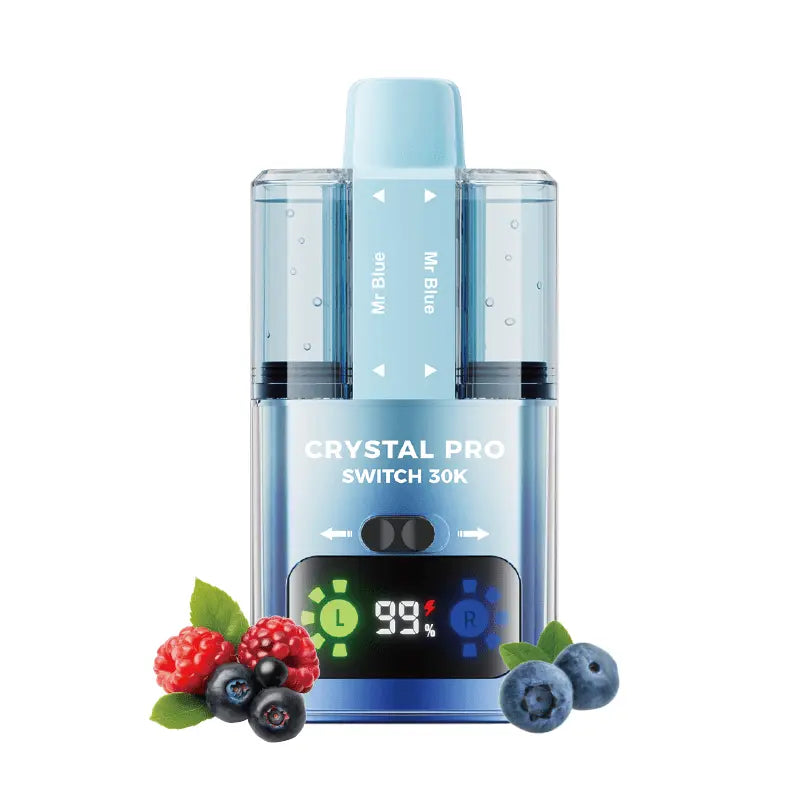 Crystal Pro Switch 30k Disposable Vape Box of 5 - Vape Wholesale Supplies Crystal ProNot Found Vape wholesale supplies