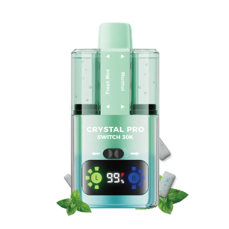 Crystal Pro Switch 30k Disposable Vape Box of 5 - Vape Wholesale Supplies Crystal ProNot Found Vape wholesale supplies