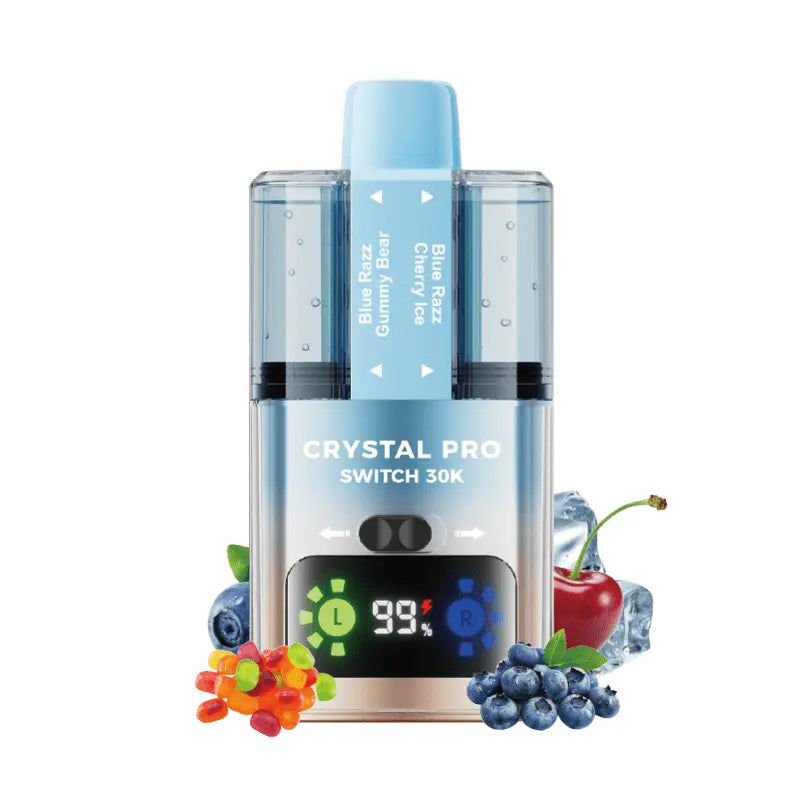 Crystal Pro Switch 30k Disposable Vape Box of 5 - Vape Wholesale Supplies Crystal ProNot Found Vape wholesale supplies