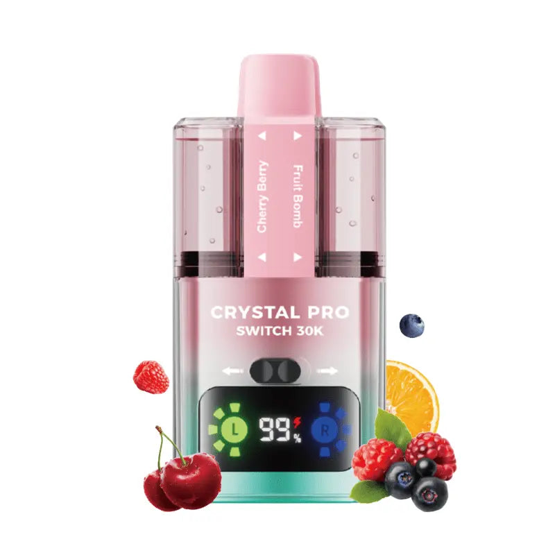 Crystal Pro Switch 30k Disposable Vape Box of 5 - Vape Wholesale Supplies Crystal ProNot Found Vape wholesale supplies