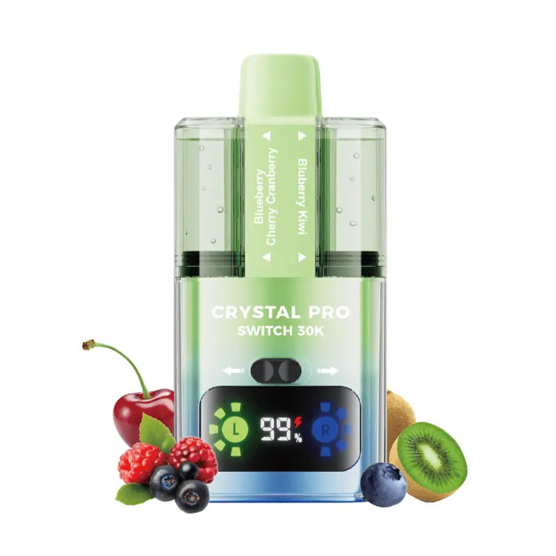 Crystal Pro Switch 30k Disposable Vape Box of 5 - Vape Wholesale Supplies Crystal ProNot Found Vape wholesale supplies