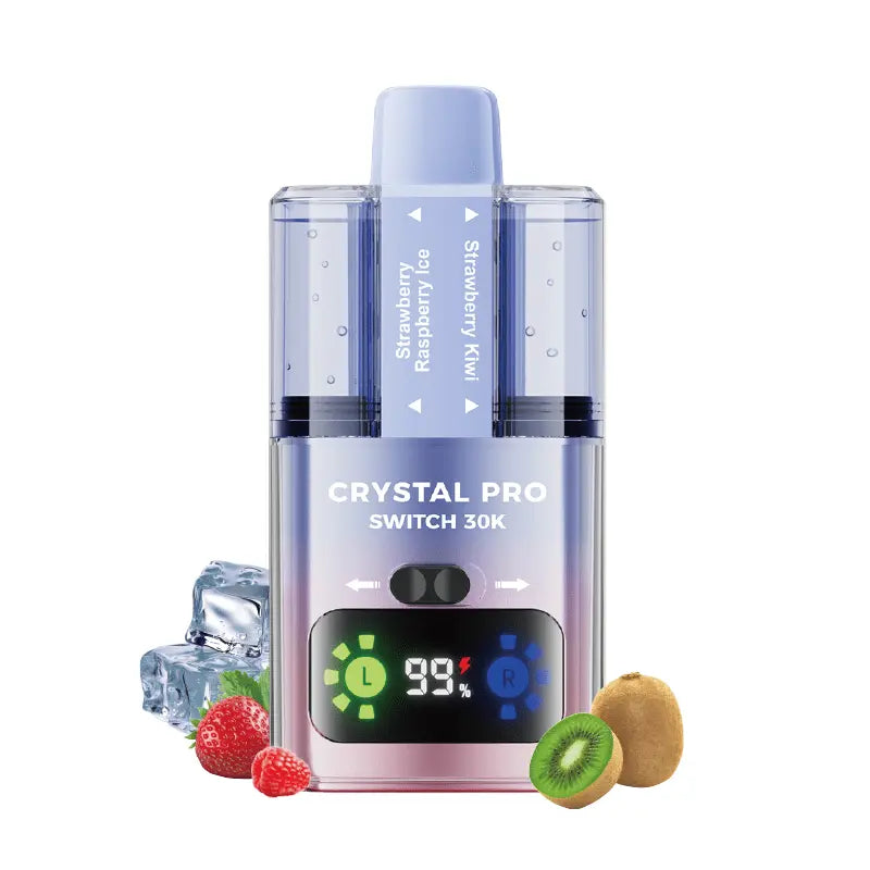 Crystal Pro Switch 30k Disposable Vape Box of 5 - Vape Wholesale Supplies Crystal ProNot Found Vape wholesale supplies