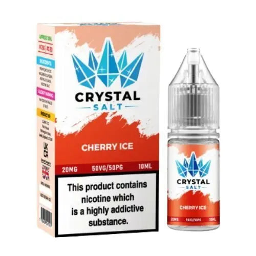 Crystal Salt 10ml Nic Salts E-Liquid - Pack of 10 - Vape wholesale supplies