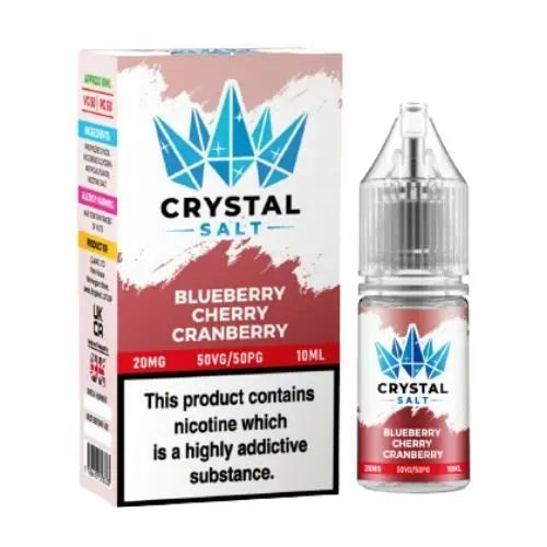 Crystal Salt 10ml Nic Salts E-Liquid - Pack of 10 - Vape wholesale supplies