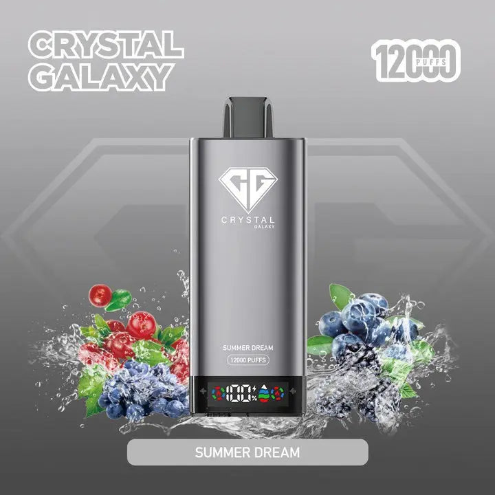 Crystal Galaxy 12000 Disposable Vape Kit- Box of 10 - Vape wholesale supplies