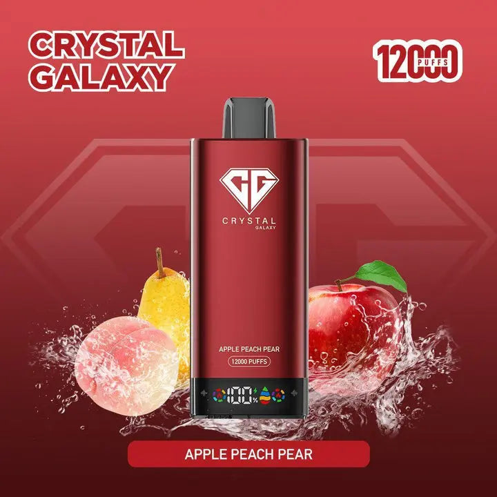 Crystal Galaxy 12000 Disposable Vape Kit- Box of 10 - Vape wholesale supplies