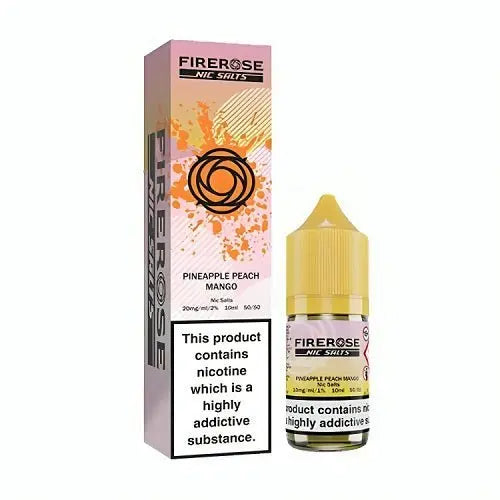 Firerose 5000 10ml Nic Salts E-liquids Box of 10 - Vape wholesale supplies