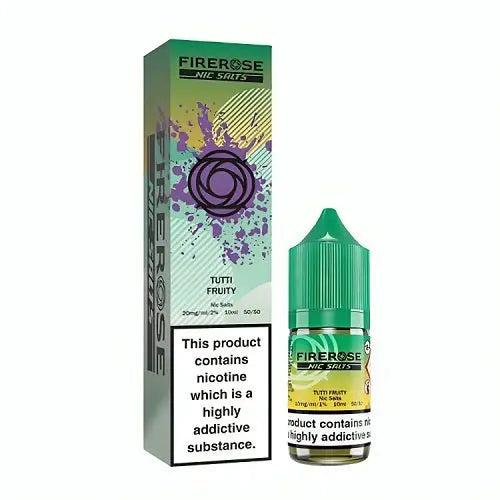 Firerose 5000 10ml Nic Salts E-liquids Box of 10 - Vape wholesale supplies