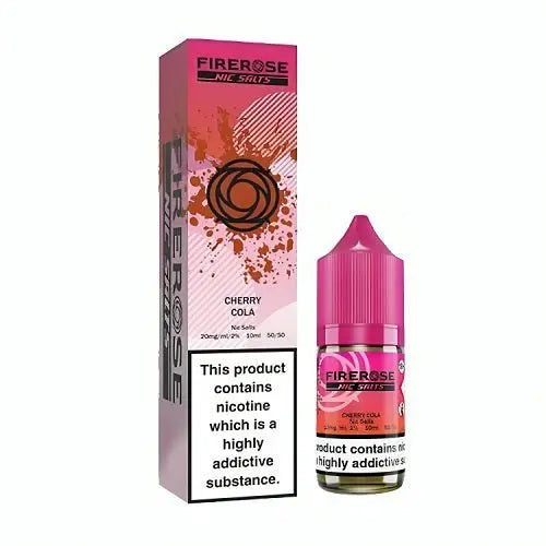 Firerose 5000 10ml Nic Salts E-liquids Box of 10 - Vape wholesale supplies