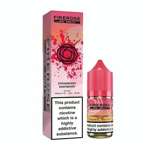 Firerose 5000 10ml Nic Salts E-liquids Box of 10 - Vape wholesale supplies