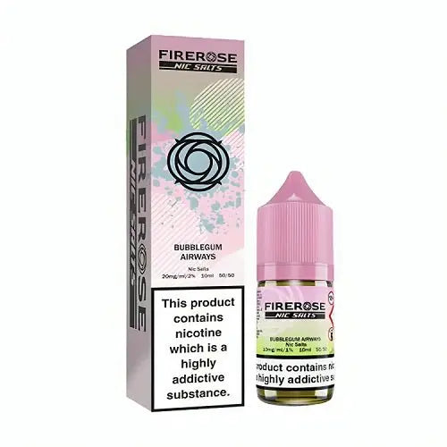 Firerose 5000 10ml Nic Salts E-liquids Box of 10 - Vape wholesale supplies