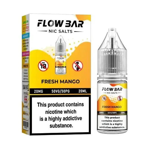 Flow Bar Nic Salts- 20ml- Pack of 10 - Vape wholesale supplies