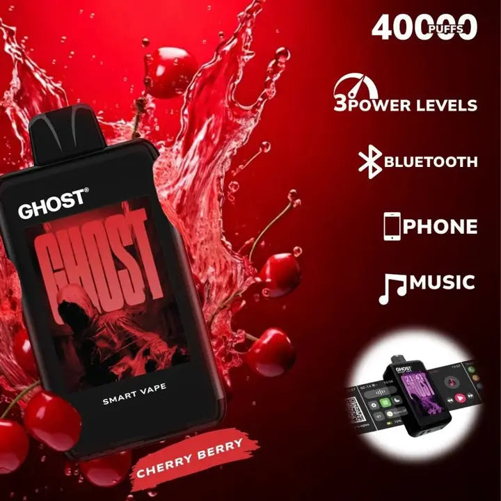 Ghost Smart Vape 40000 Puffs Disposable Vape - Box Of 5 Vape Wholesale SuppliesNot Found Vape wholesale supplies