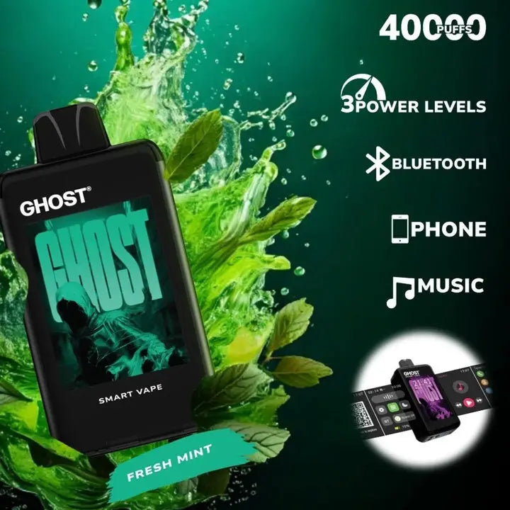 Ghost Smart Vape 40000 Puffs Disposable Vape - Box Of 5 Vape Wholesale SuppliesNot Found Vape wholesale supplies