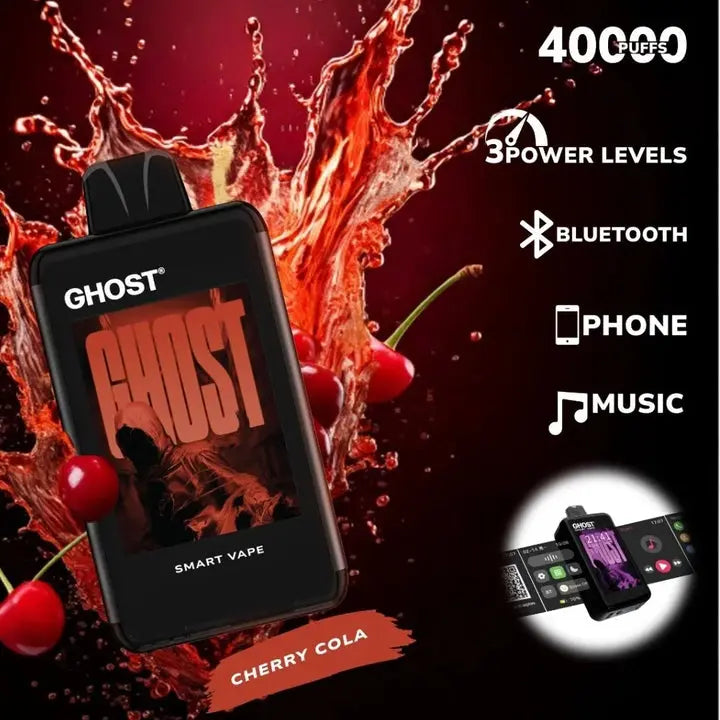 Ghost Smart Vape 40000 Puffs Disposable Vape - Box Of 5 Vape Wholesale SuppliesNot Found Vape wholesale supplies