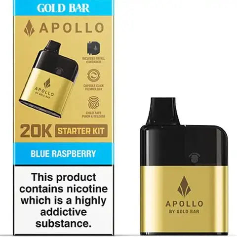 Gold Bar Apollo 20K Disposable Vape Pod Kit Vape Wholesale Supplies