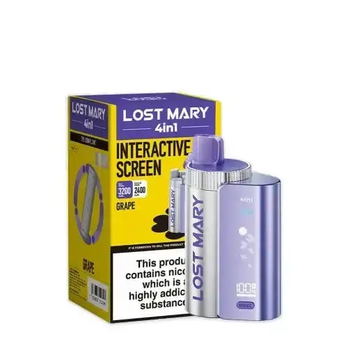 Lost mary 4 in 1 prefilled kit - Box of 5 - Vape wholesale supplies