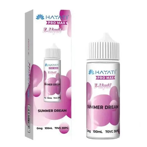 Hayati Pro Max 100ml E-Liquid 70VG / 30PG - Vape wholesale supplies