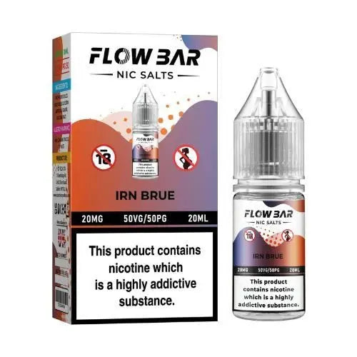 Flow Bar Nic Salts- 20ml- Pack of 10 - Vape wholesale supplies