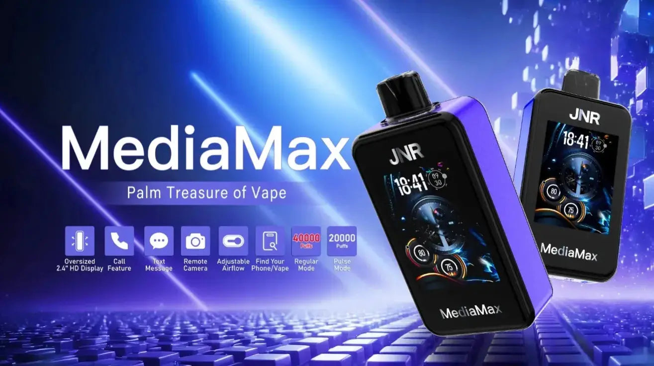 JNR MediaMAX 40000 Puffs Disposable Vape - Box Of 5 Vape Wholesale SuppliesNot Found Vape wholesale supplies