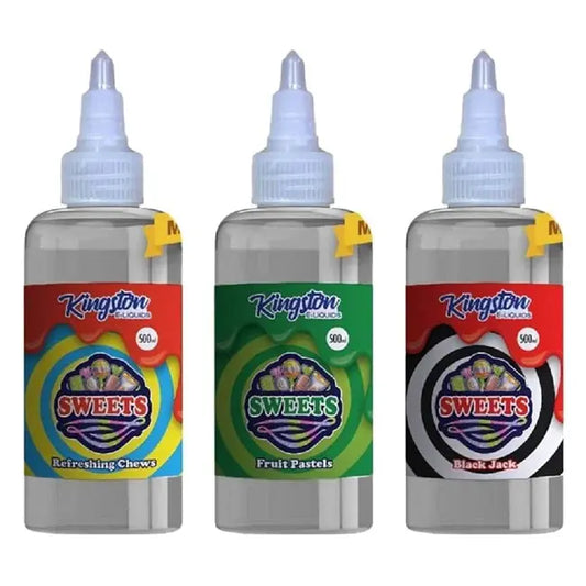 Kingston E-liquids Sweets 500ml Shortfill - Vape wholesale supplies