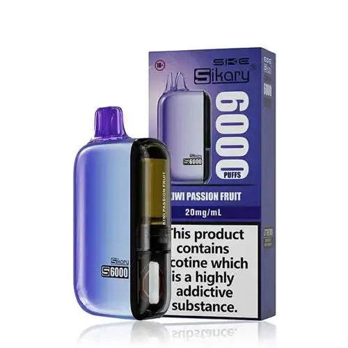 SKE Sikary S6000 Disposable Vape Kit-Box of 5 - Vape wholesale supplies