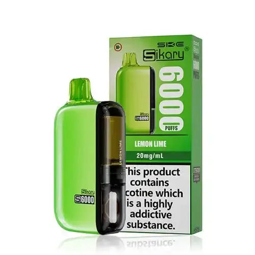 SKE Sikary S6000 Disposable Vape Kit-Box of 5 - Vape wholesale supplies