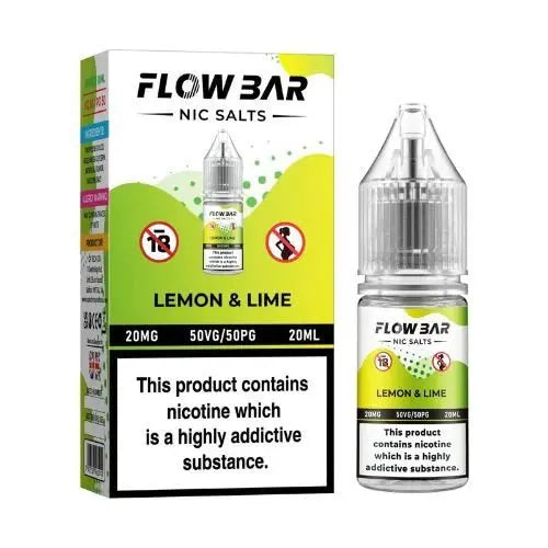 Flow Bar Nic Salts- 20ml- Pack of 10 - Vape wholesale supplies