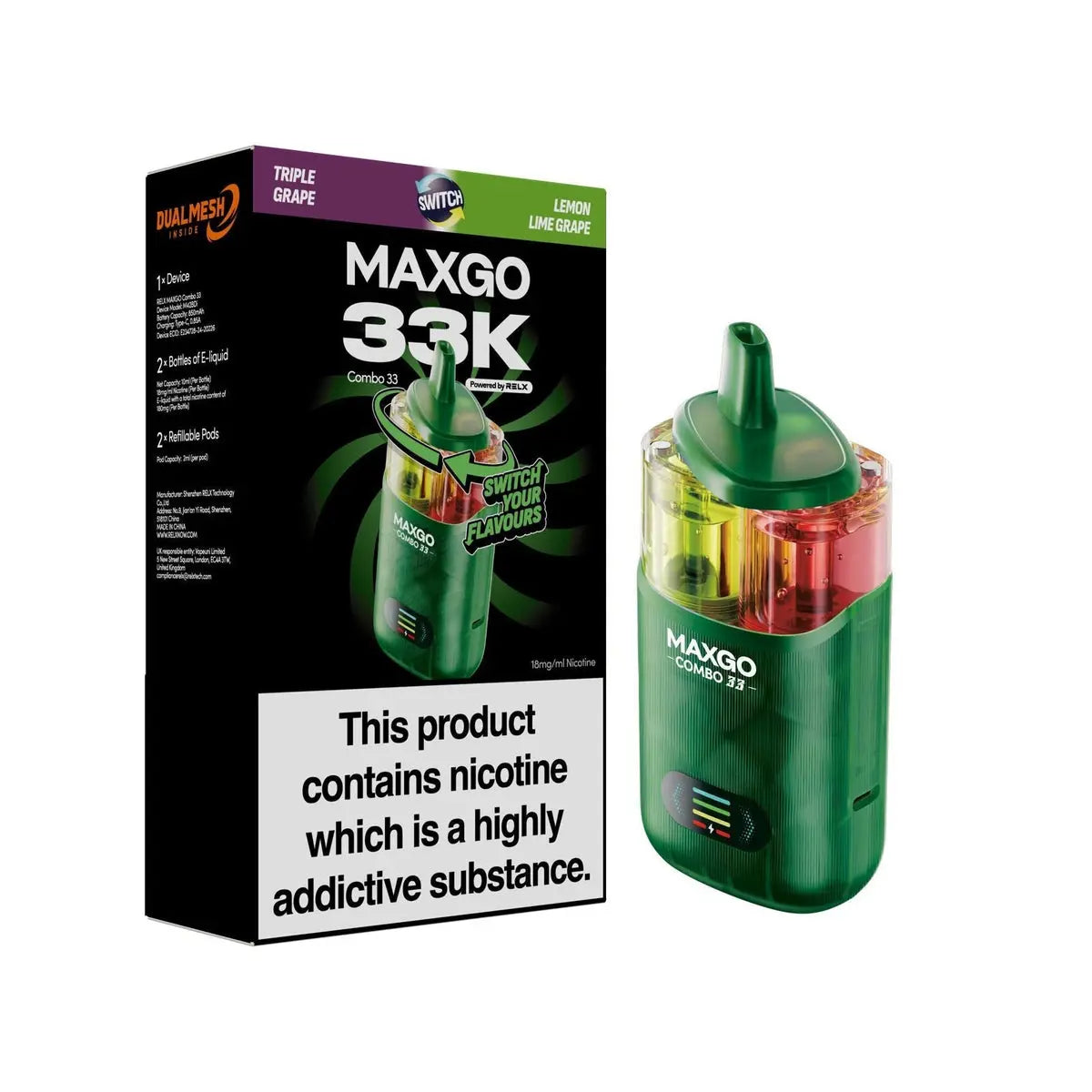 MAXGO 33k Disposable Vape Box of 5 - Vape Wholesale Supplies MAXGONot Found Vape wholesale supplies