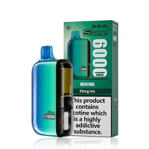SKE Sikary S6000 Disposable Vape Kit-Box of 5 - Vape wholesale supplies