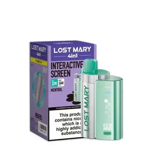 Lost mary 4 in 1 prefilled kit - Box of 5 - Vape wholesale supplies