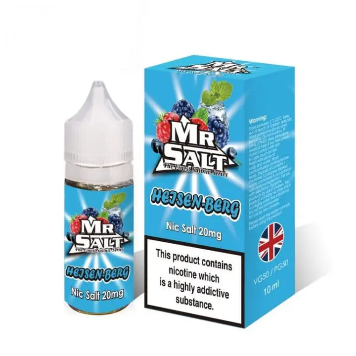 Mr Salts 10ml Nic Salt Box of 10 - Vape wholesale supplies