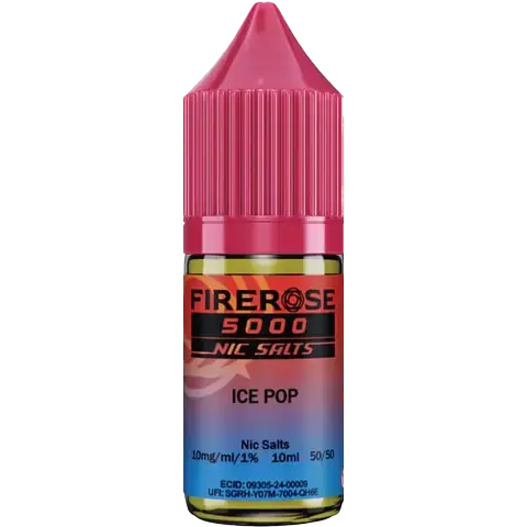 Firerose 5000 10ml Nic Salts E-liquids Box of 10 - Vape wholesale supplies