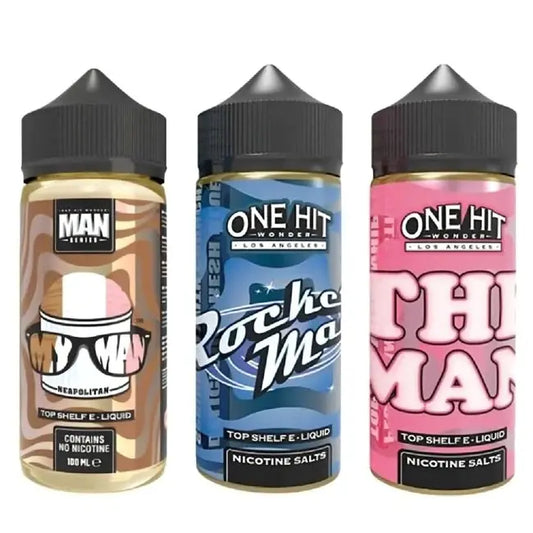 One Hit Wonder Man 100ML Shortfill - Vape wholesale supplies
