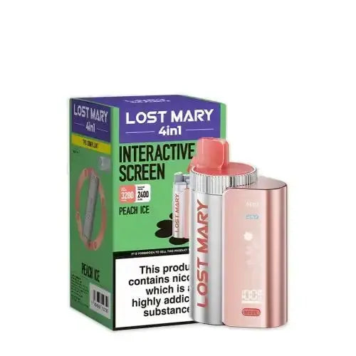 Lost mary 4 in 1 prefilled kit - Box of 5 - Vape wholesale supplies