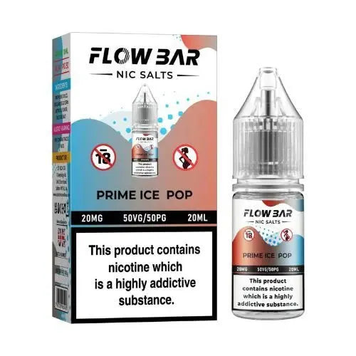Flow Bar Nic Salts- 20ml- Pack of 10 - Vape wholesale supplies