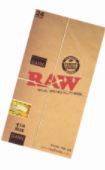 Classic Raw Natural Unrefined Rolling Papers - 1 1/4 Size - Pack Of 24 - Vape wholesale supplies