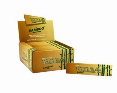 Rizla Bamboo Ultra Thin Smoking Papers + Tips - Regular - Combi Pack - Pack of 24 Booklets - Vape wholesale supplies