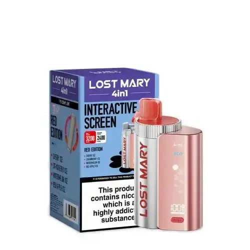 Lost mary 4 in 1 prefilled kit - Box of 5 - Vape wholesale supplies