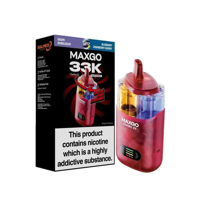 RELX MAXGO Combo 33000 Disposable Vape - Box of 5 Vape Wholesale SuppliesNot Found Vape wholesale supplies