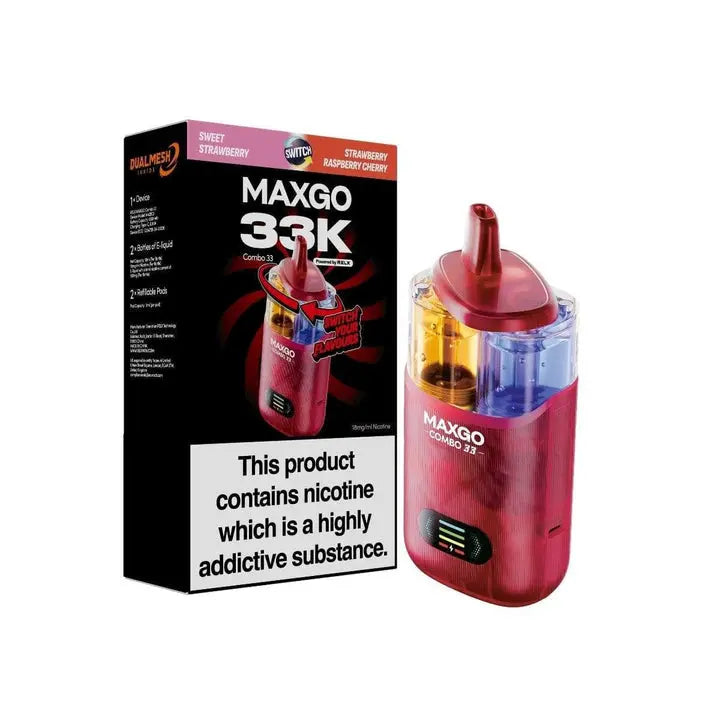 RELX MAXGO Combo 33000 Disposable Vape - Box of 5 Vape Wholesale SuppliesNot Found Vape wholesale supplies