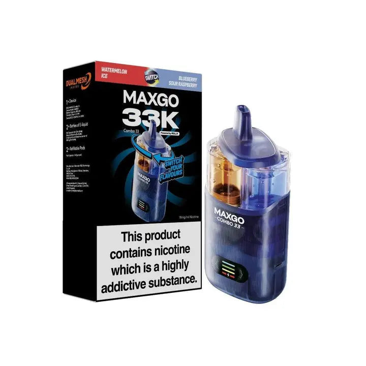 RELX MAXGO Combo 33000 Disposable Vape - Box of 5 Vape Wholesale SuppliesNot Found Vape wholesale supplies